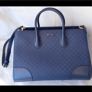 Gucci Navy Handbag